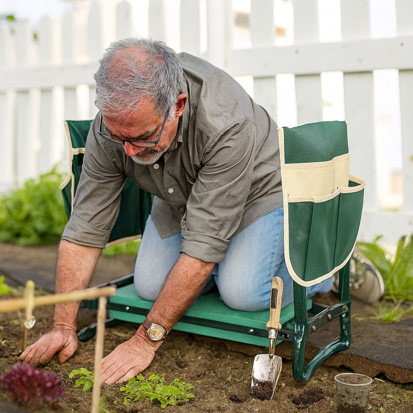 Better Gardens™ 3-in-1 Garden Kneeler
