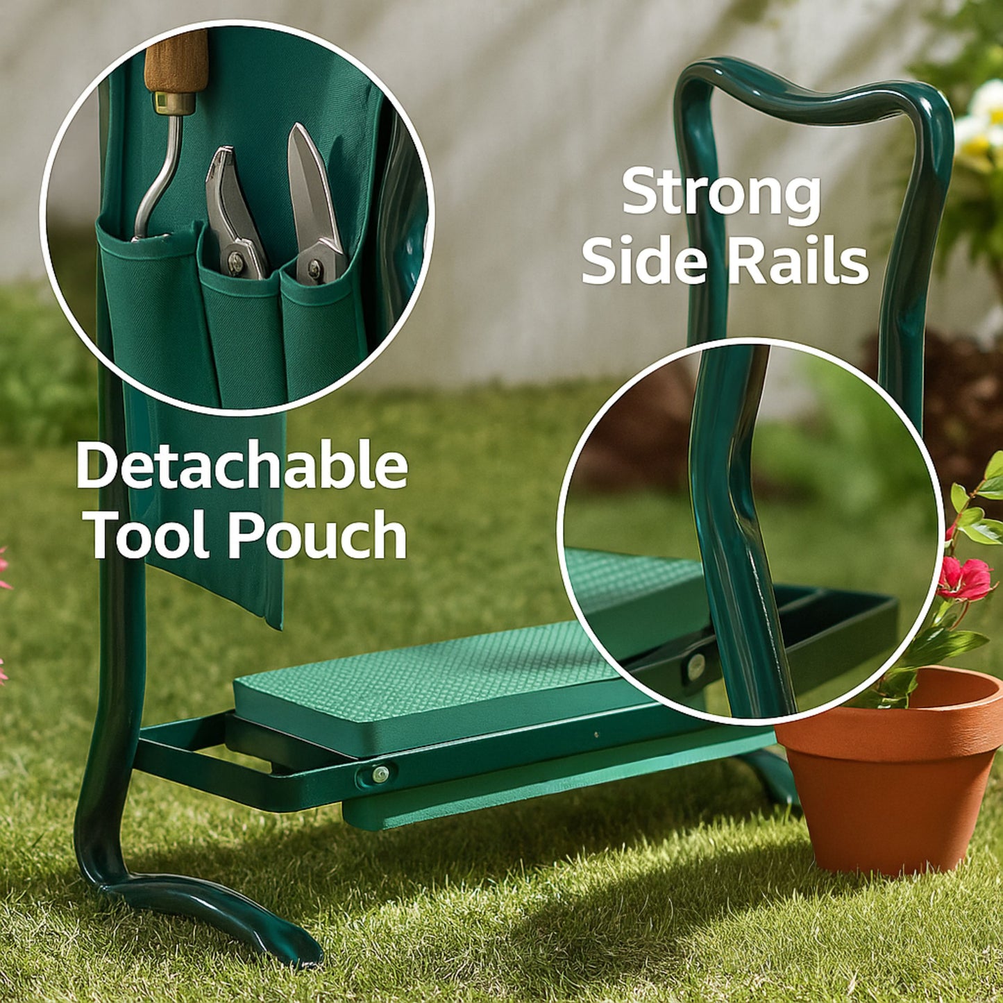 Better Gardens™ 3-in-1 Garden Kneeler