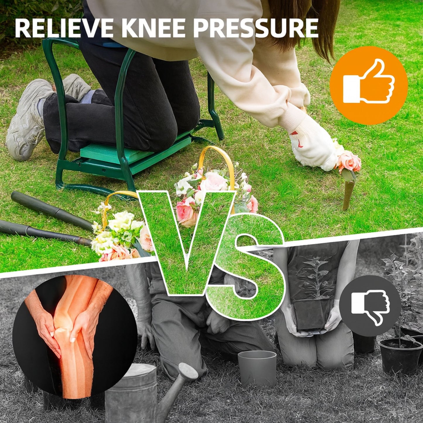 Better Gardens™ 3-in-1 Garden Kneeler