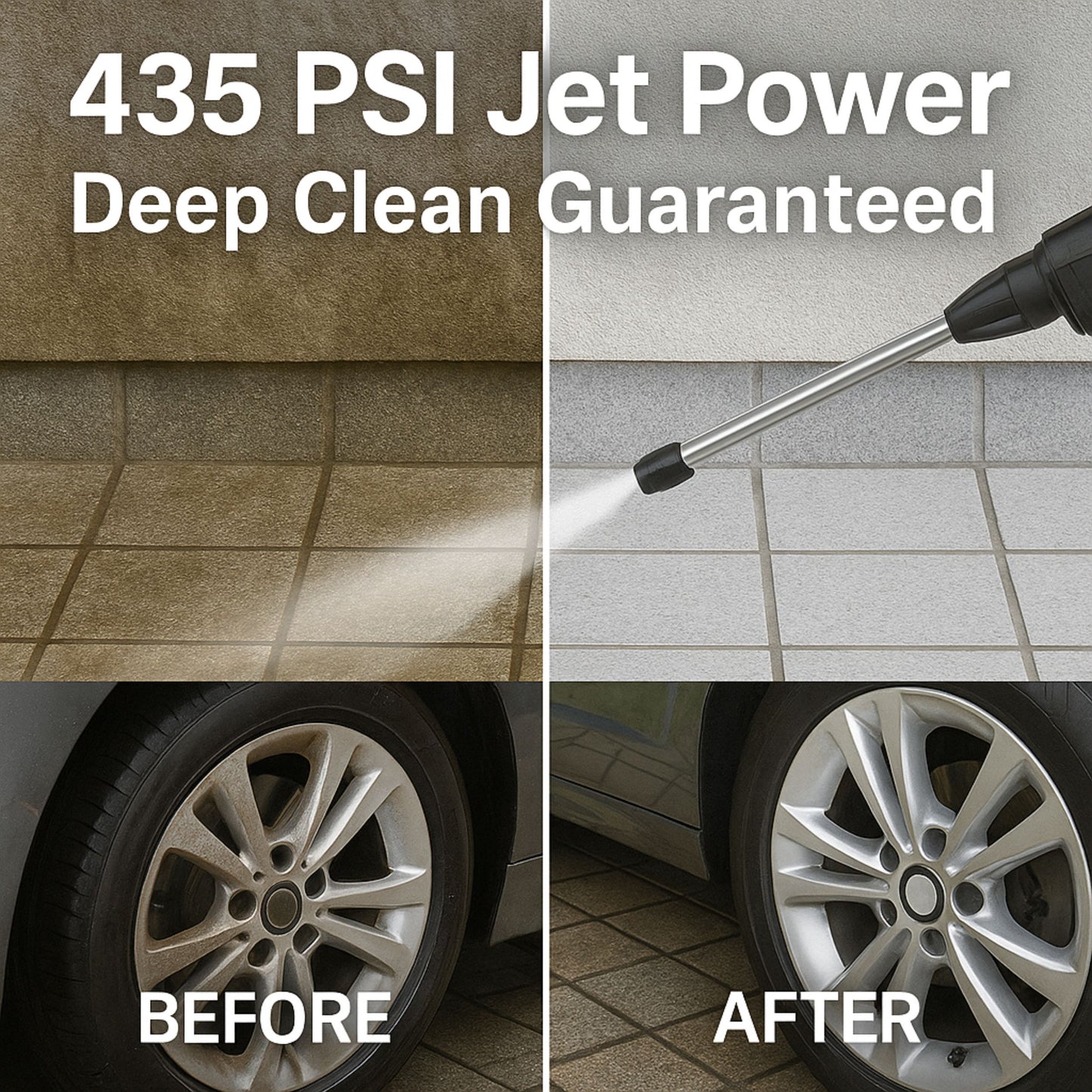 Better Gardens™ Pressure Washer Full Kit