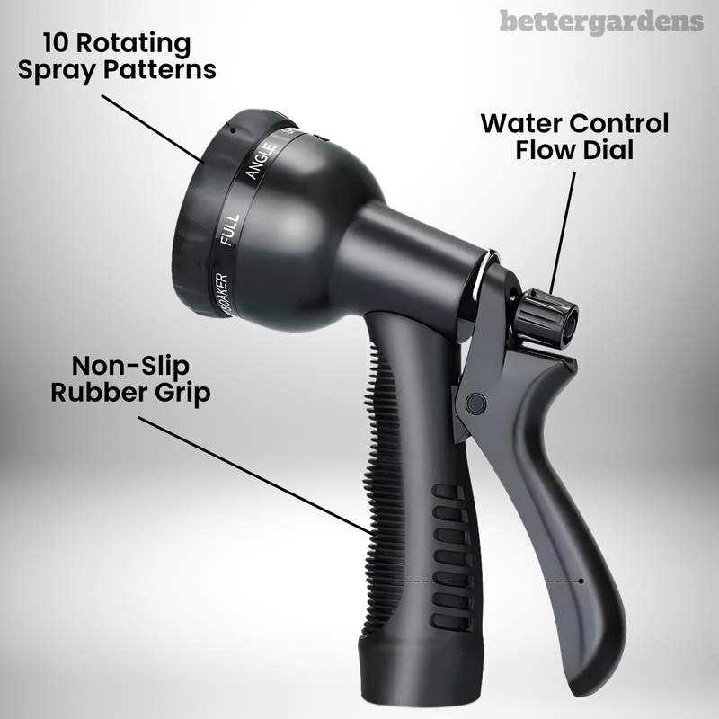 10 spray patterns