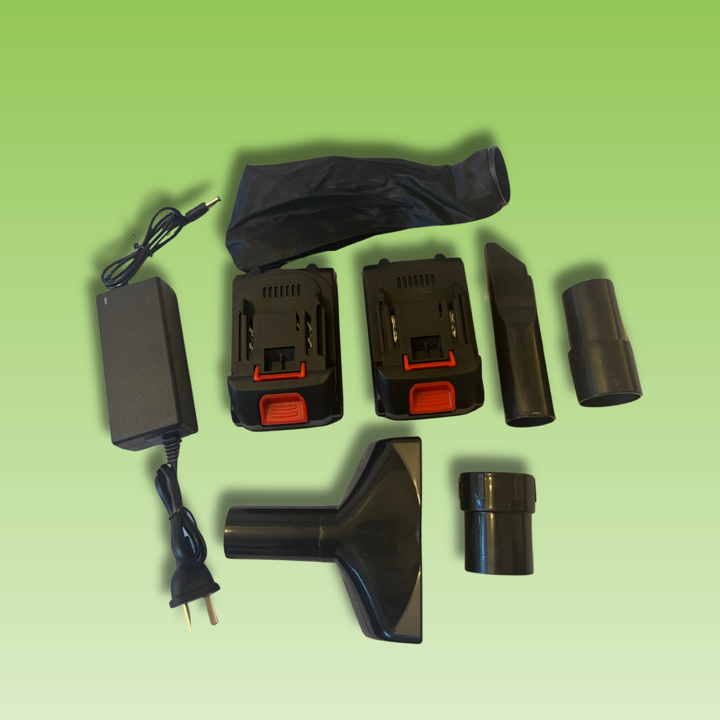 BetterGardens™ Electric Leaf Blower & Vacuum Kit + 2 Free Batteries