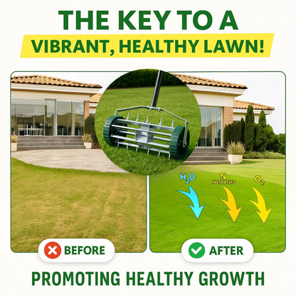 BetterGardens™ Rolling Lawn Aerator