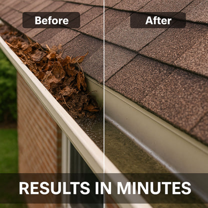 Better Gardens™ Telescopic Gutter Cleaner + FREE Brush