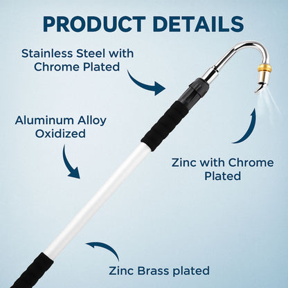 Better Gardens™ Telescopic Gutter Cleaner + FREE Brush