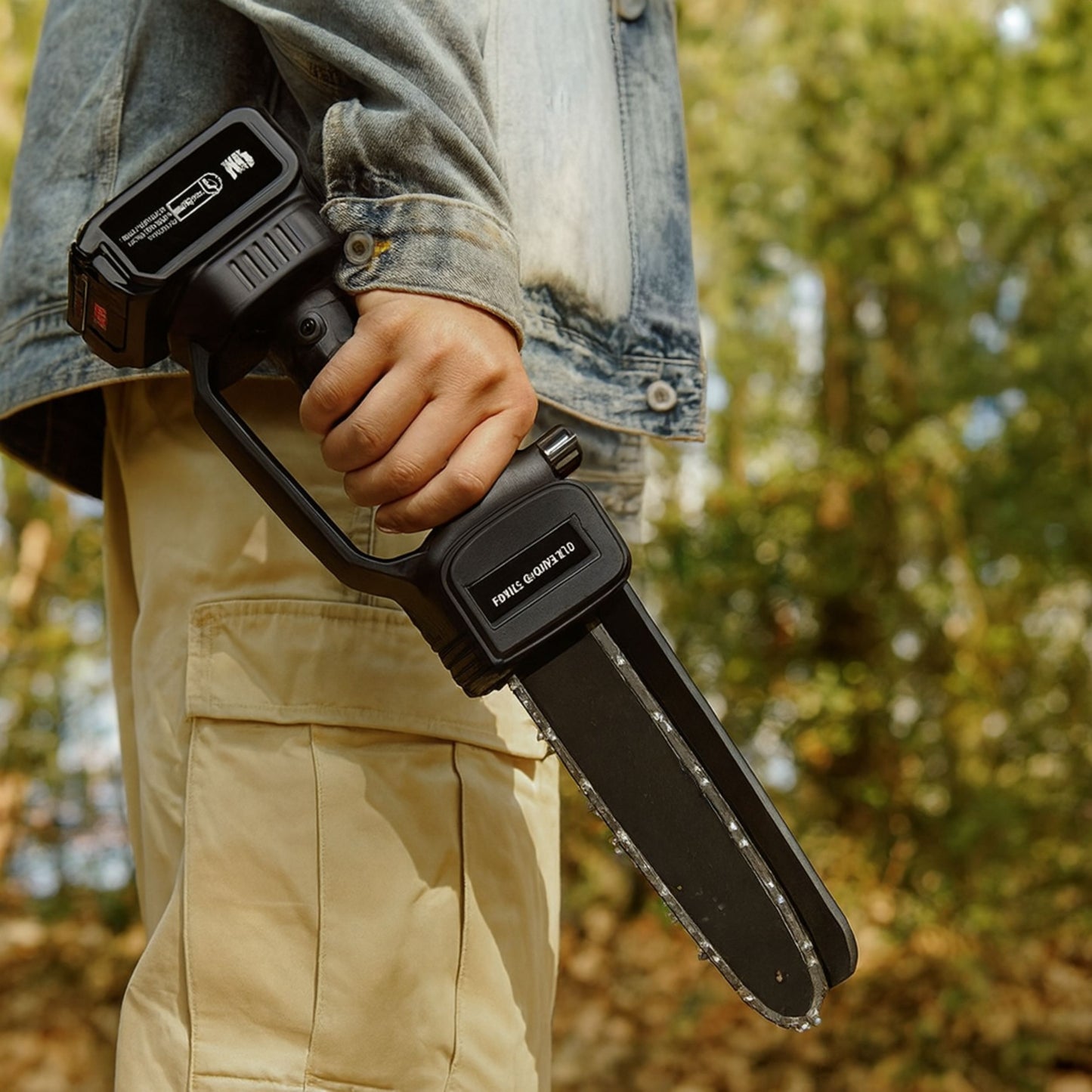 Better Gardens™ Extendable 2-in-1 Mini Chainsaw Kit + 2 FREE Batteries