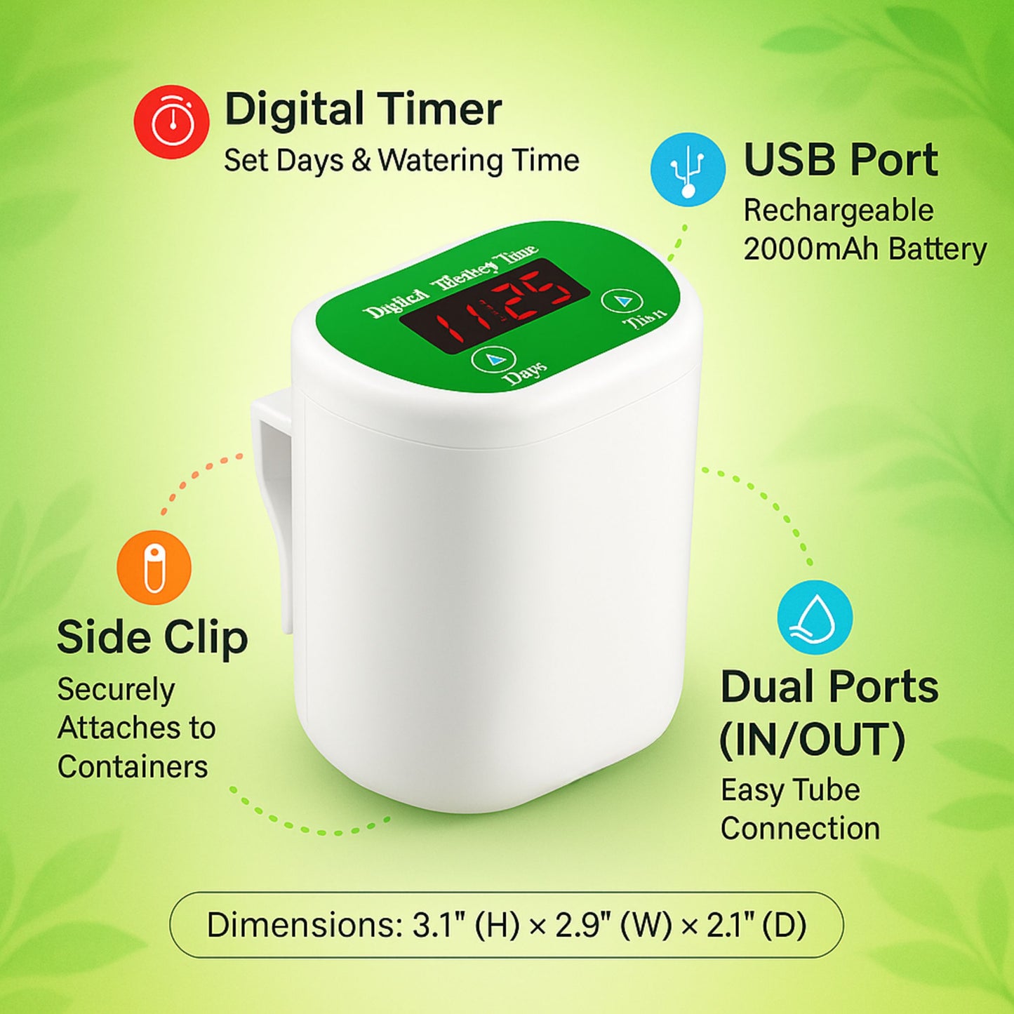 Better Gardens™ Automatic Plant Watering Kit