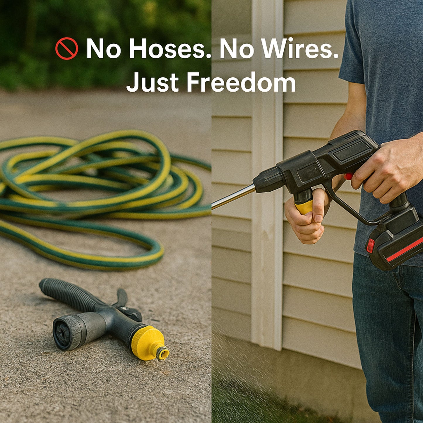 Better Gardens™ Pressure Washer Full Kit