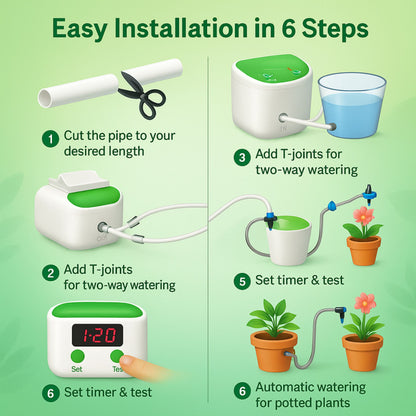 Better Gardens™ Automatic Plant Watering Kit