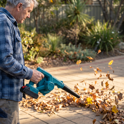 BetterGardens™ Electric Leaf Blower Kit + 2 Free Batteries