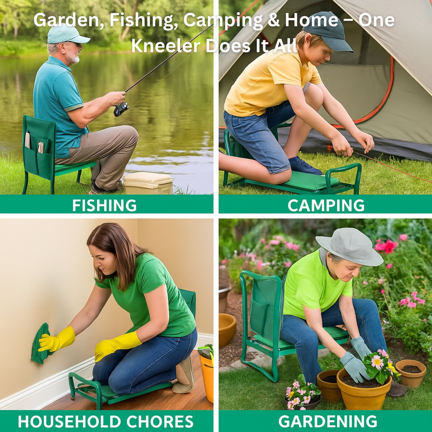 Better Gardens™ 3-in-1 Garden Kneeler