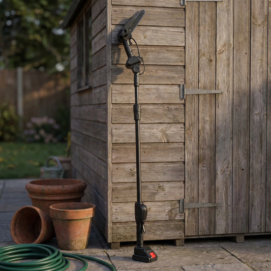 Better Gardens™ Extendable 2-in-1 Mini Chainsaw Kit + 2 FREE Batteries