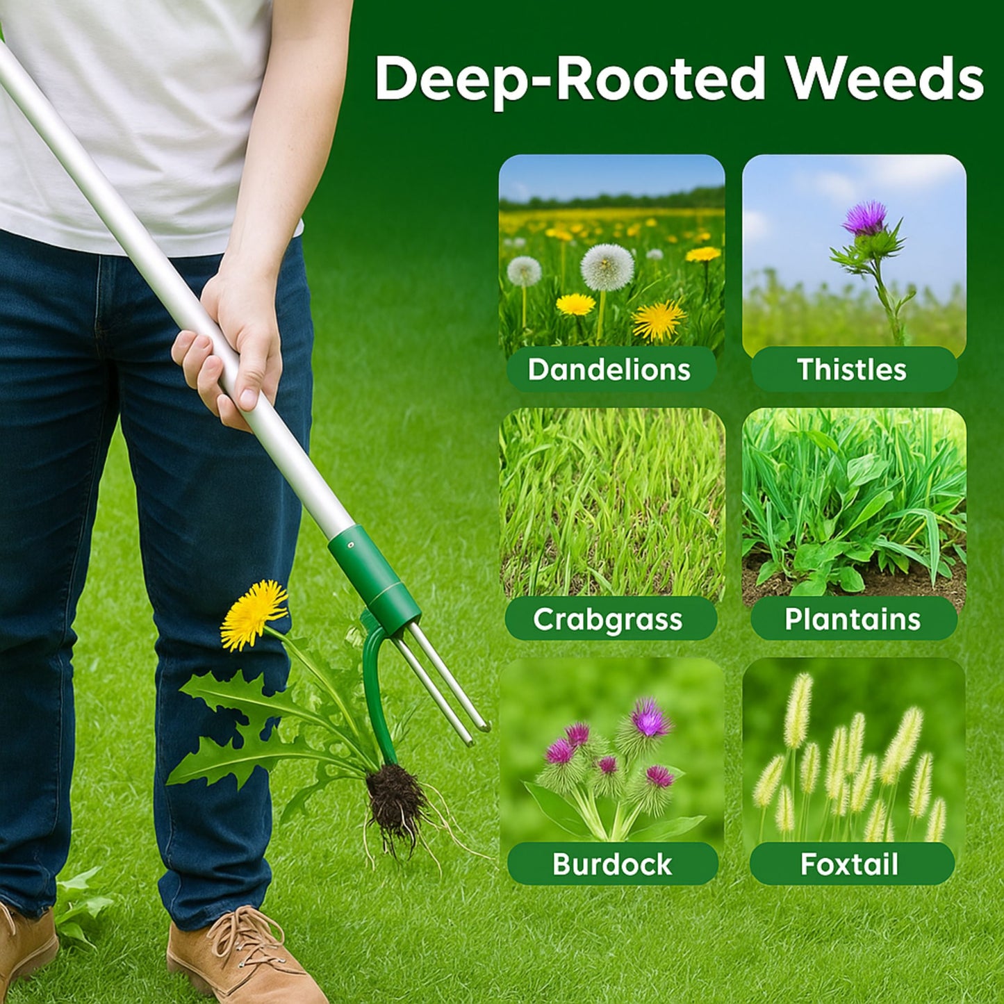Better Gardens™ Stand Up Weed Puller