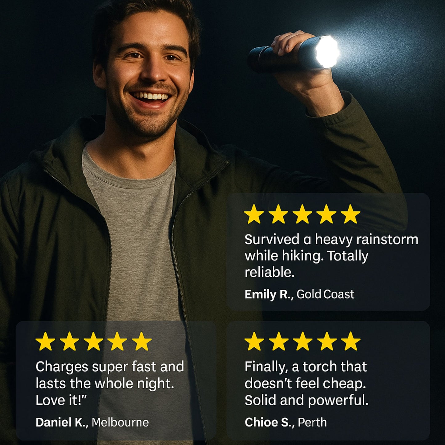 Better Gardens™ Army-Grade LED Torch