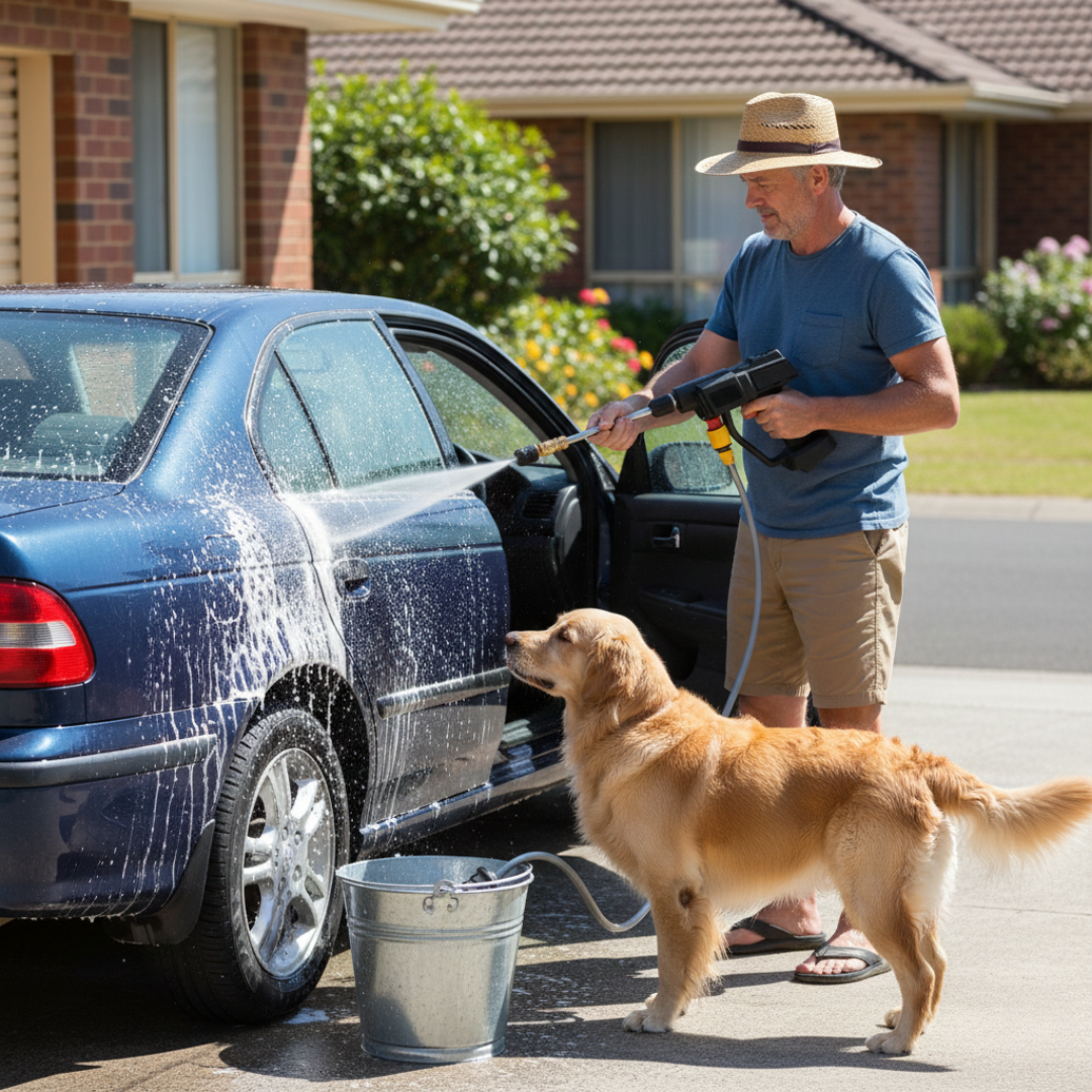 Better Gardens™ Pressure Washer Full Kit - Lightweight & Portable
