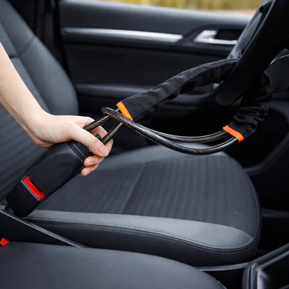 Better Gardens™ Steering Wheel Cable Lock