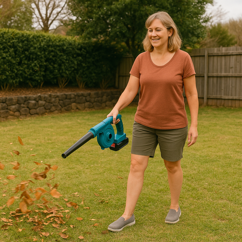 BetterGardens™ Electric Leaf Blower & Vacuum Kit + 2 Free Batteries