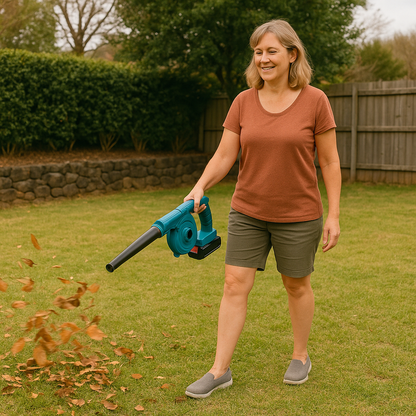 BetterGardens™ Electric Leaf Blower & Vacuum Kit + 2 Free Batteries