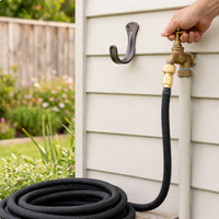 Turn on tap and hose expands