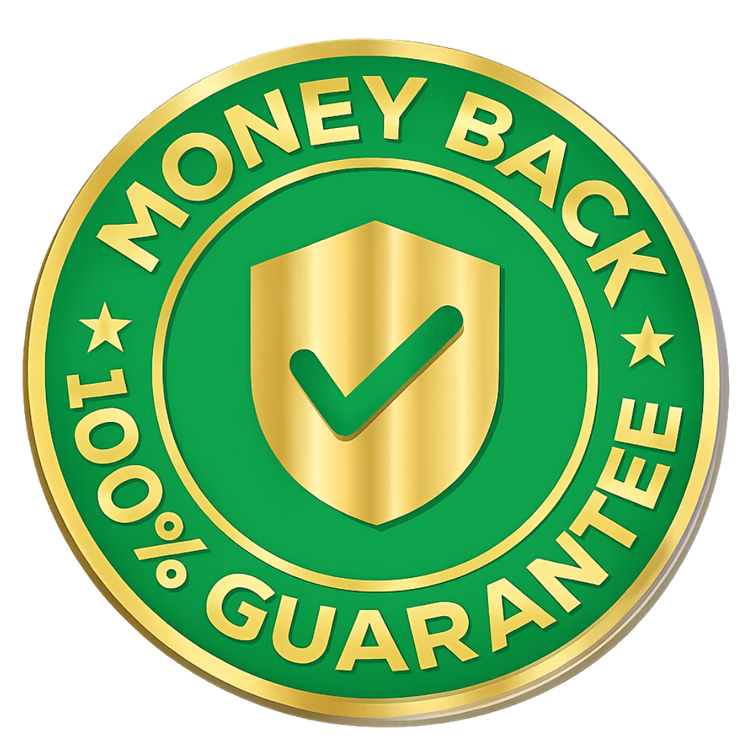 30 day money back guarantee