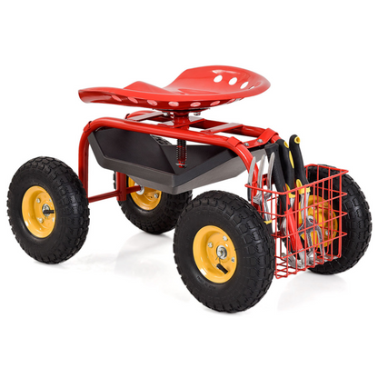 BetterGardens™ 360° Seated Garden Cart