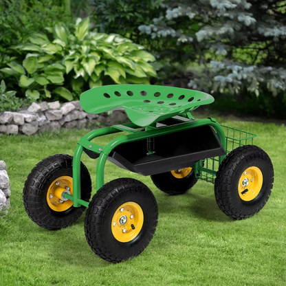 BetterGardens™ 360° Seated Garden Cart