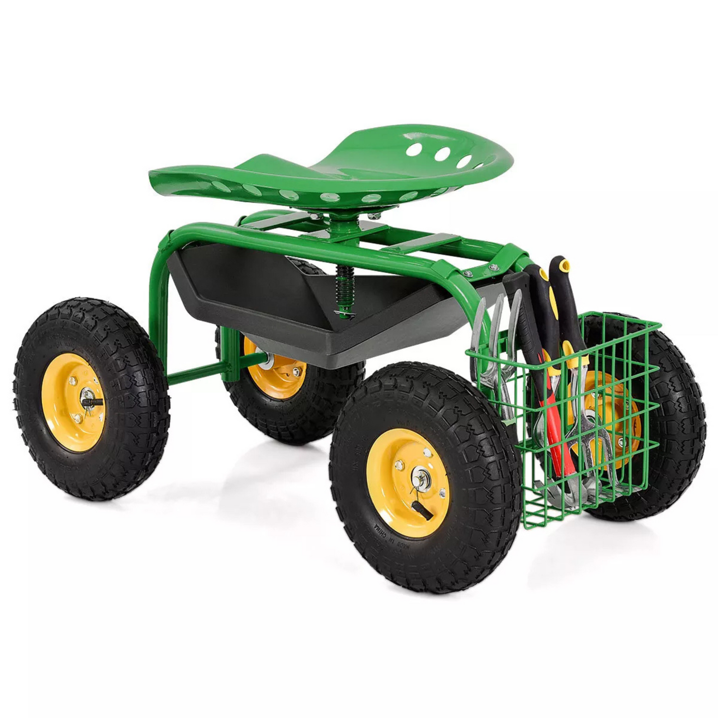 BetterGardens™ 360° Seated Garden Cart