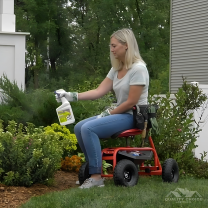 BetterGardens™ 360° Seated Garden Cart