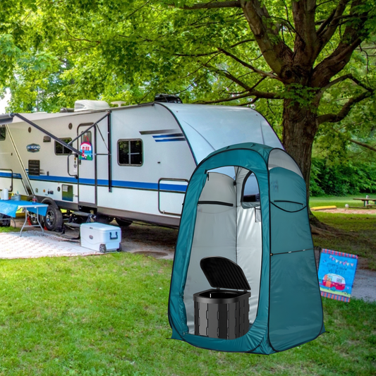 BetterGardens™ Foldable Camping Toilet