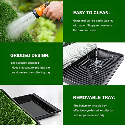 BetterGardens™ Grass Toilet Training Mat For Dogs