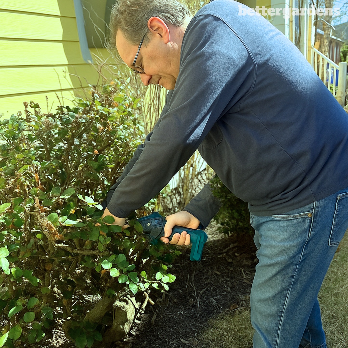 BetterGardens™ 6” Lightweight Mini Chainsaw Kit + 2 Free Batteries