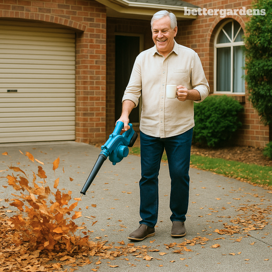 BetterGardens™ Electric Leaf Blower & Vacuum Kit + 2 Free Batteries