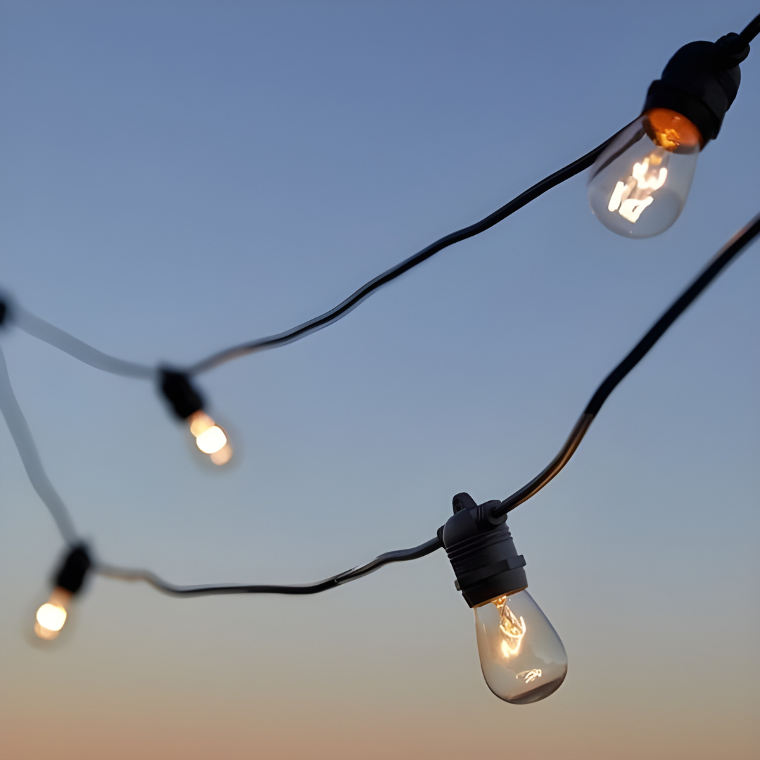 Better Gardens™ 20m Weather-Proof LED Festoon Lights