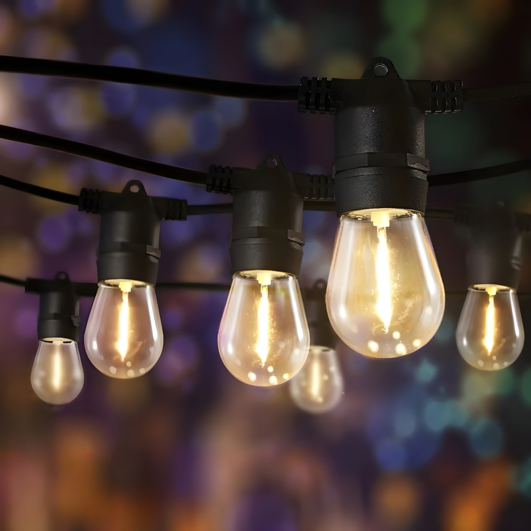 Better Gardens™ 20m Weather-Proof LED Festoon Lights