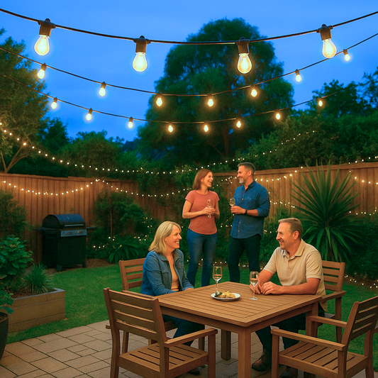 Better Gardens™ 20m Weather-Proof LED Festoon Lights