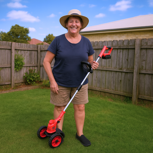 BetterGardens™ 3-in-1 Lawn Mower + 2 FREE Batteries & FULL Kit